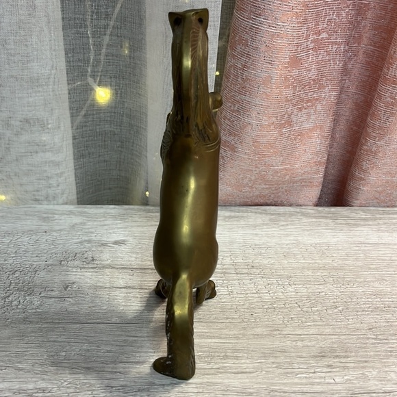 Brass Rearing Horse - Picture 5 of 8